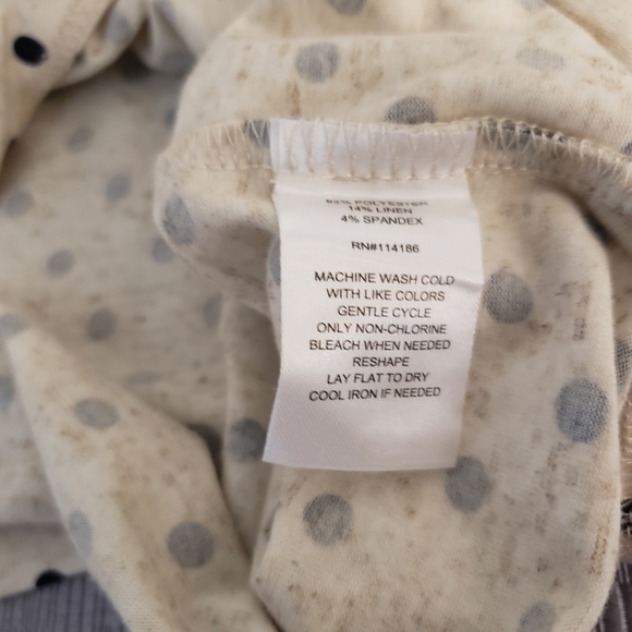 Womens NWT retrology Puffed Sleeve Top Size PL - Picture 8 of 11